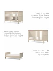 Mamas & Papas 3 Piece Cashmere Harwell  Convertible Cot Range - Image 12 of 12