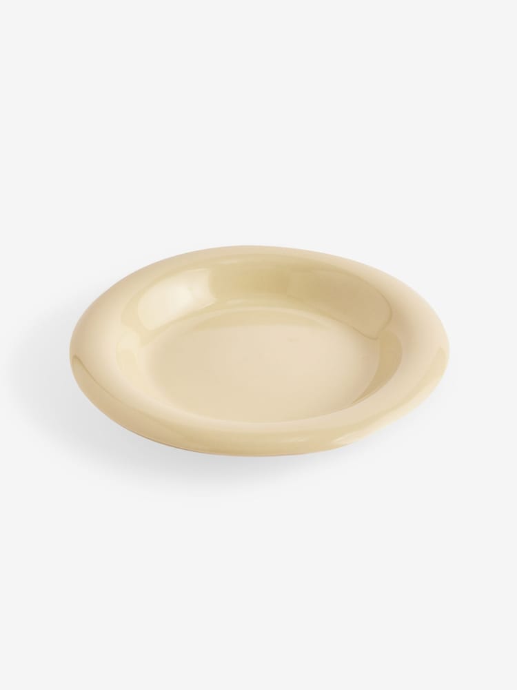MADE.COM Set of 4 Cream Quell Side Plates - Image 3 of 3