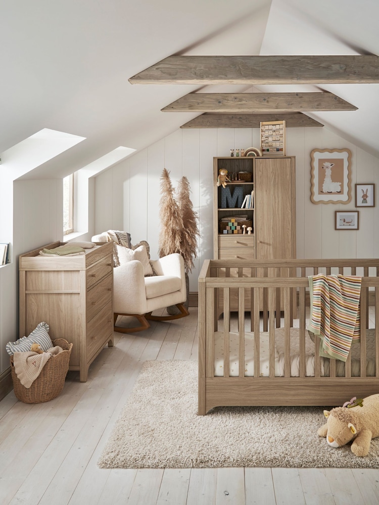 Mamas & Papas 3 Piece Natural Oak Barton Furniture Range - Image 1 of 12