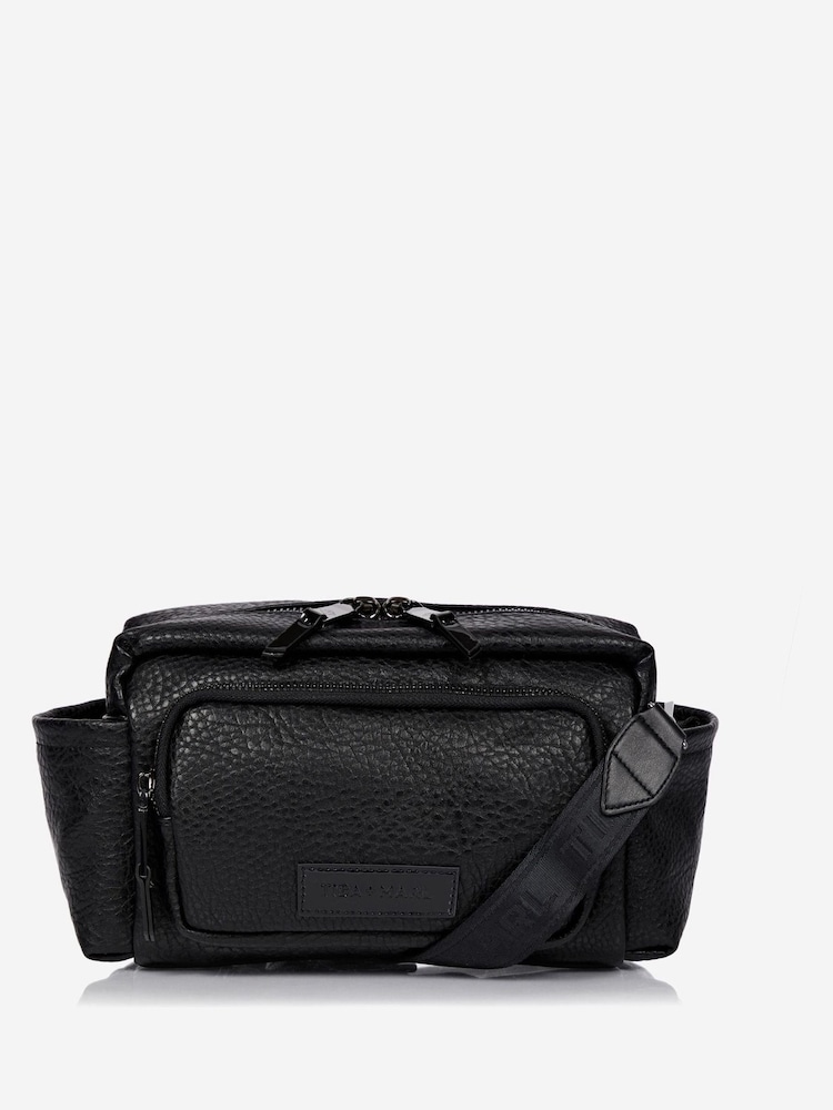 Tiba + Marl Black Inka Stroller Organiser - Image 1 of 8 Tiba + Marl Black Inka Stroller Organiser - Image 1 of 8