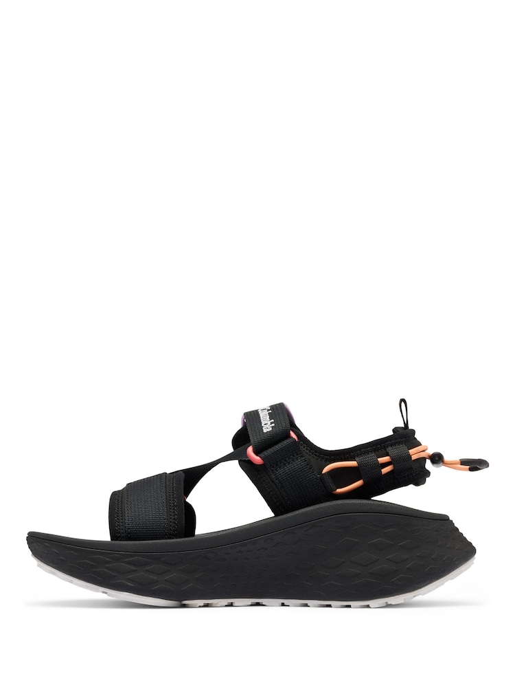 Columbia Black Konos Elevate™ Strap Sandals - Image 2 of 6 Columbia Black Konos Elevate™ Strap Sandals - Image 2 of 6