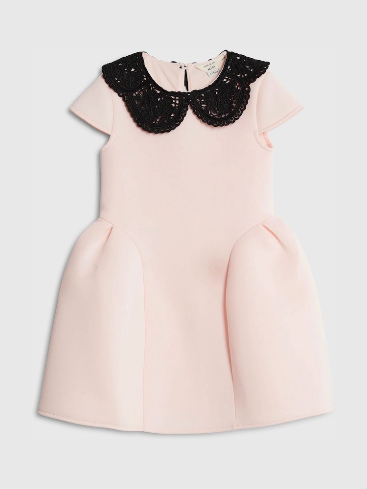 River Island Collared Bow Back Dress - תמונה 1 מתוך 1