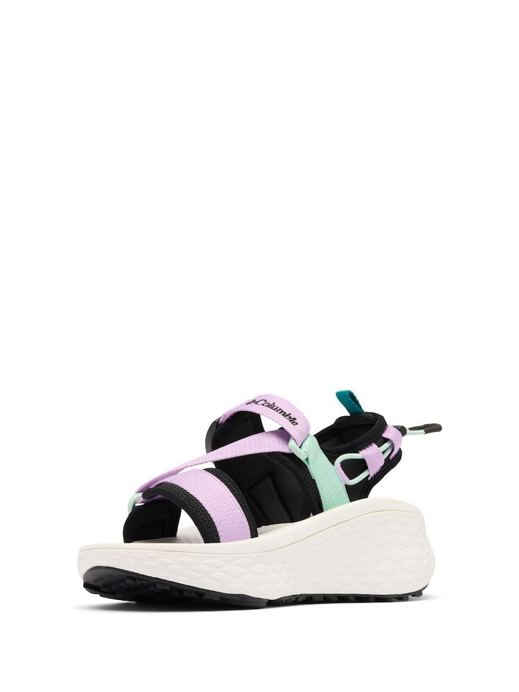 Columbia Black Chrome Konos Elevate™ Strap Sandals - Image 2 of 6 Columbia Black Chrome Konos Elevate™ Strap Sandals - Image 2 of 6