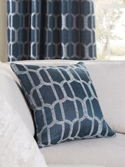 Collection Luxe Evie Geometric Jacquard Cushion - Εικόνα 1 από 4