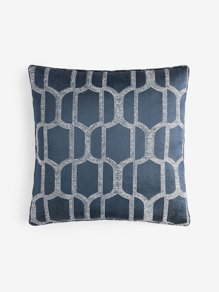 Collection Luxe Evie Geometric Jacquard Cushion - Εικόνα 2 από 4