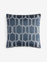 Collection Luxe Evie Geometric Jacquard Cushion - Εικόνα 3 από 4