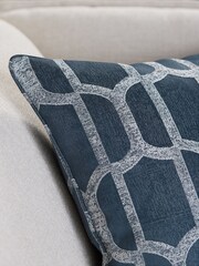 Collection Luxe Evie Geometric Jacquard Cushion - Εικόνα 4 από 4