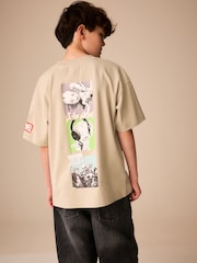Stone Back Print Guardians Of The Galaxy Groot T-Shirt (3-16yrs) - Image 3 of 4
