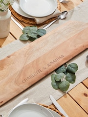 Made Yours Brown Personalised Wooden Paddle Platter Board - Image 1 of 3