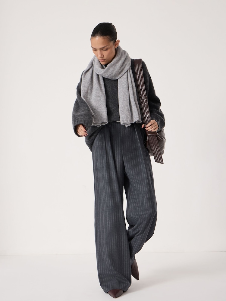 Hush Grey Cashmere Scarf - Image 2 of 4