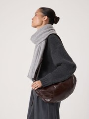 Hush Grey Cashmere Scarf - Image 3 of 4