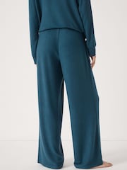 Hush Green Elle Supersoft Wide Leg Joggers - Image 4 of 5