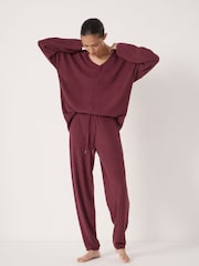 Roxa - Blusa Hush Gillian Supersoft V-Neck - Imagem 2 de 5