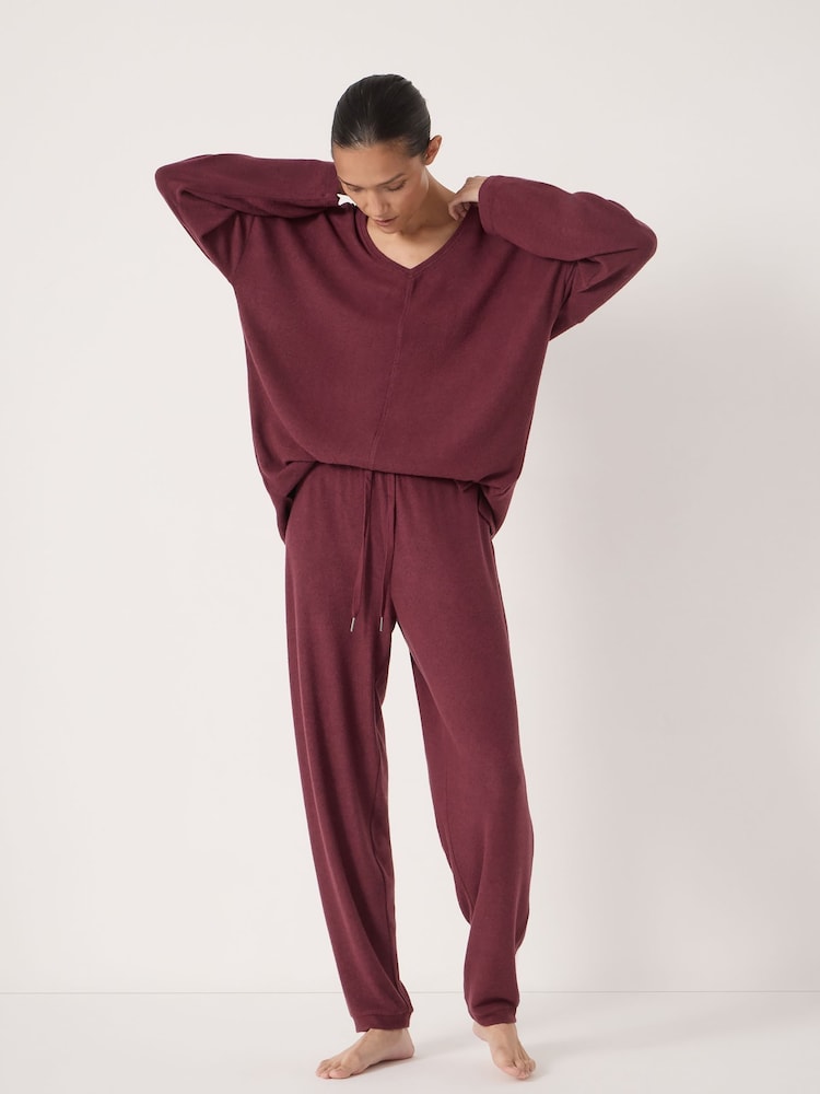 Roxa - Blusa Hush Gillian Supersoft V-Neck - Imagem 2 de 5