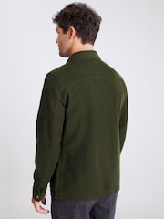 Khaki Green Moleskin Chore Overshirt - Image 3 of 4