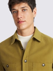 MOSS Green Moleskin Overshirt - Image 3 of 3