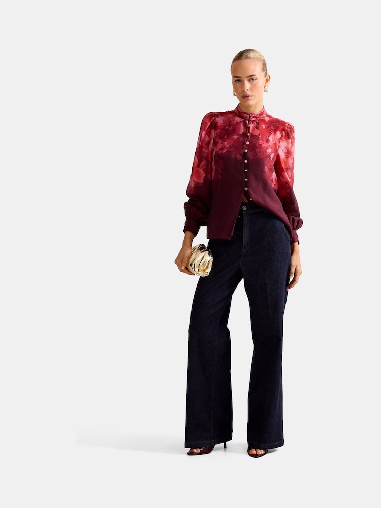 Forever New Emilia Printed Blouse Contains Linen - Imagem 5 de 5