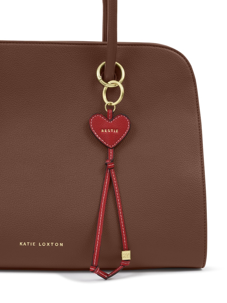 Katie Loxton Heart Bag Charm Keyring - صورة 1 من 3 Katie Loxton Heart Bag Charm Keyring - صورة 1 من 3