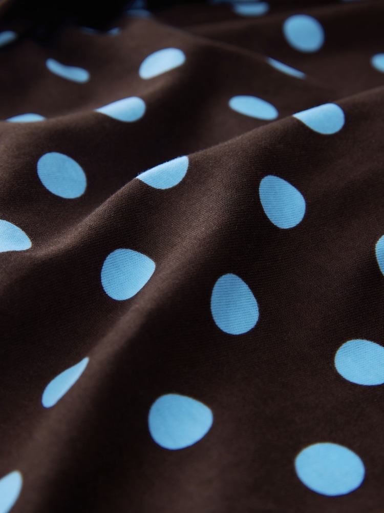 Chocolate Spot Short Sleeve Pyjamas - Image 8 of 8 Chocolate Spot Short Sleeve Pyjamas - Image 8 of 8