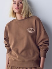 Burgundy Red Paddle Graphic Sweatshirt & Shorts 2 Pack - Image 1 of 15