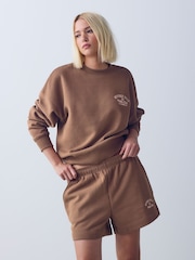 Burgundy Red Paddle Graphic Sweatshirt & Shorts 2 Pack - Image 2 of 15