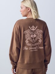 Burgundy Red Paddle Graphic Sweatshirt & Shorts 2 Pack - Image 7 of 15