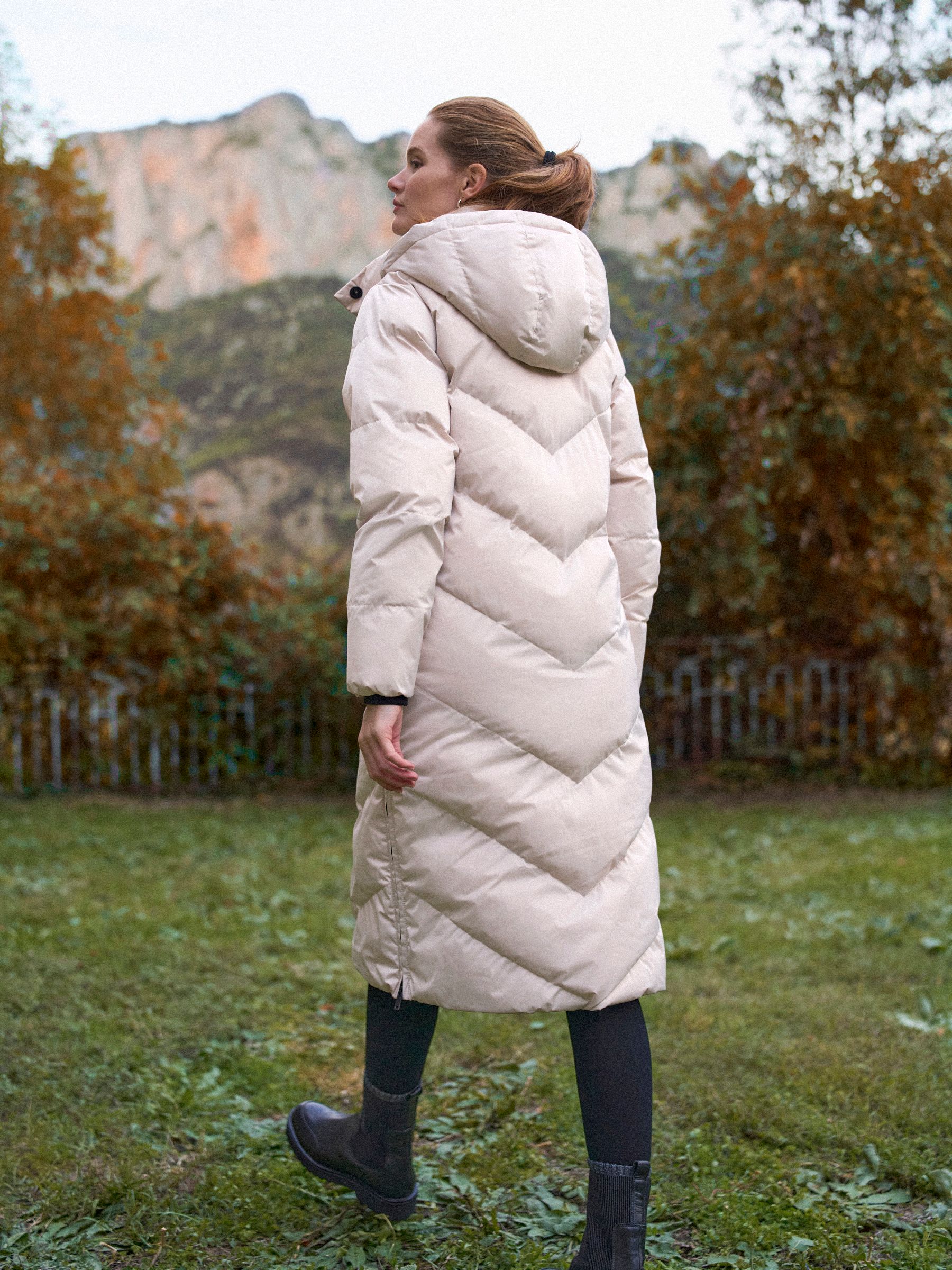 Buy Seraphine Taupe Grey Long 3-In-1 Maternity & Babywearing Puffa