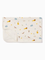 Supersoft Safari Jersey Baby Blanket - Image 3 of 5