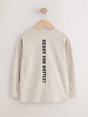 Τσιμέντου - T-shirt με πόκεμον και μακρύ μανίκι (3-16ετών) - Εικόνα 2 του 4