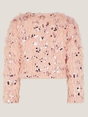 Monsoon Feather Sequin Bow Jacket - Bild 3 von 4