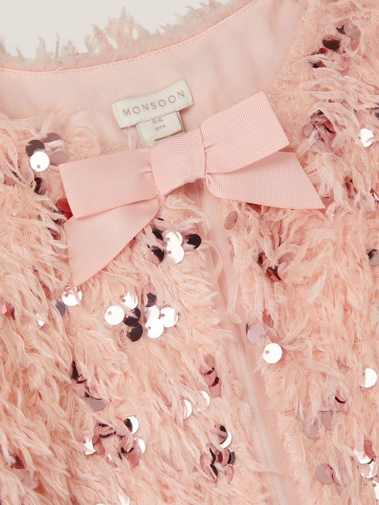 Monsoon Feather Sequin Bow Jacket - Bild 4 von 4