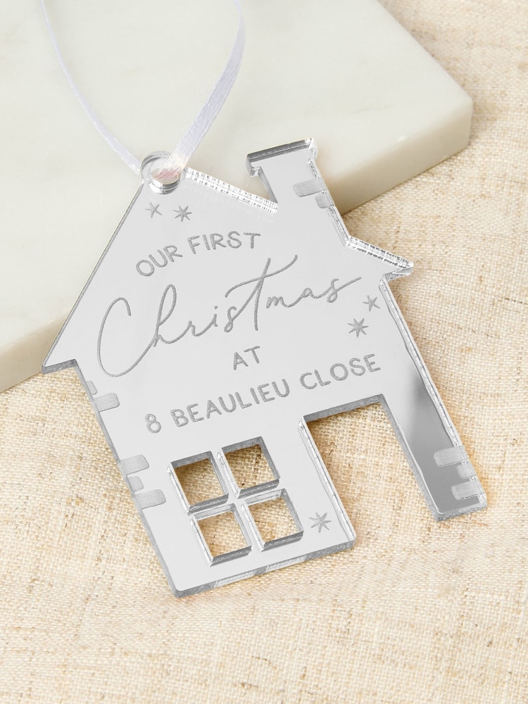 Personalised New Home Christmas Decoration by No Ordinary Gift - Image 3 of 3 Personalised New Home Christmas Decoration by No Ordinary Gift - Image 3 of 3