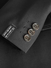 Baker by Ted Baker Black Tuxedo Suit Jacket - Image 13 of 17