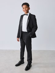 Baker by Ted Baker Black Tuxedo Suit Jacket - Image 2 of 17