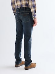 Wrangler Blue Greensboro Straight Fit Jeans - Image 2 of 8