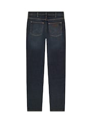 Wrangler Blue Greensboro Straight Fit Jeans - Image 6 of 8