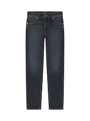 Wrangler Blue Greensboro Straight Fit Jeans - Image 7 of 8