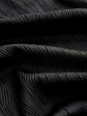 Black Smart Jaquard Polo Shirt - Image 7 of 7