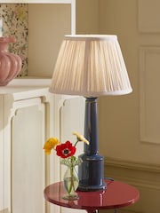 Ivory White Ashbury Lamp Shade - Image 4 of 7