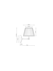 Chrome Twyford Rechargeable Wall Light - Image 4 of 6