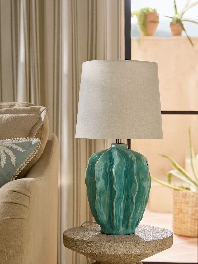 Blue Reef Table Lamp - Image 2 of 6