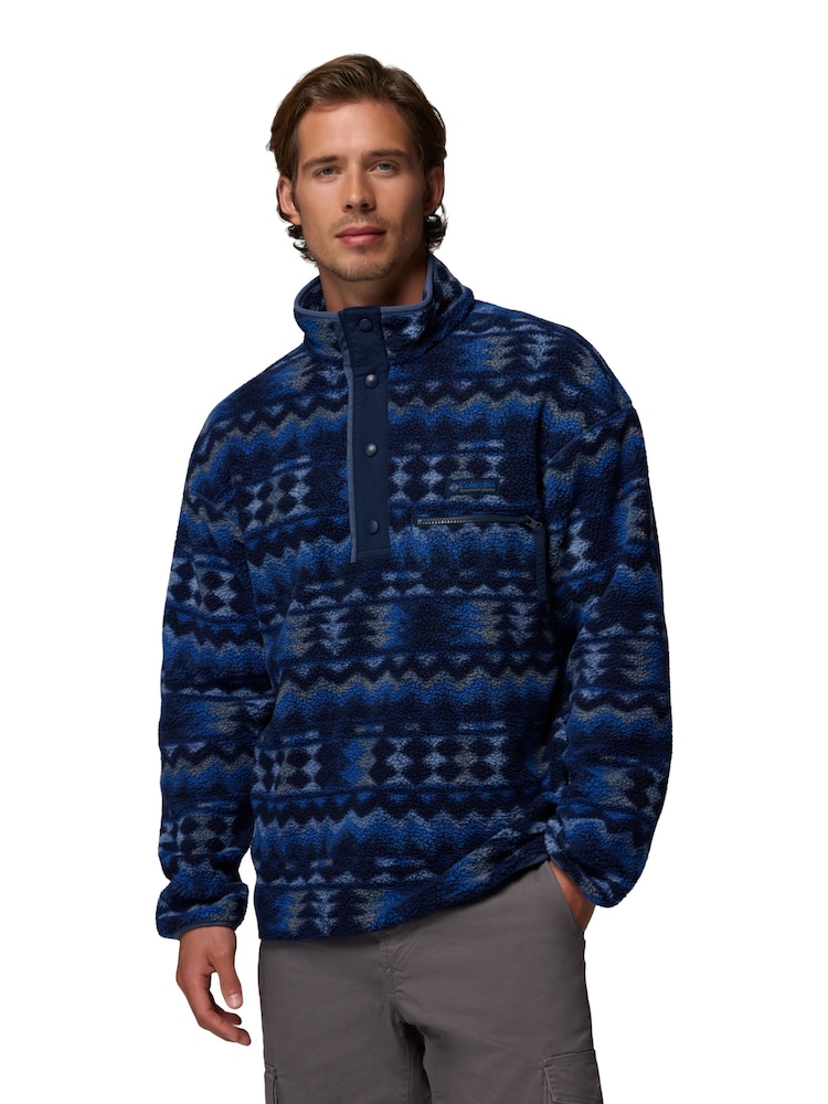 Columbia Blue Helvetia™ II Printed Half Snap Fleece - Image 1 of 4