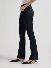 כחול  - Lee מכנסי ג'ינס בגזרת שוקיים מתרחבת, דגם Breese - תמונה 4 מתוך 6