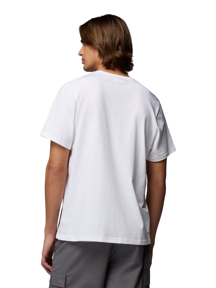 Columbia White CSC™ Basic T-Shirt - Image 2 of 5 Columbia White CSC™ Basic T-Shirt - Image 2 of 5