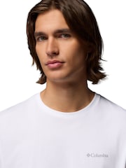 Columbia White CSC™ Basic T-Shirt - Image 4 of 5
