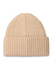 UGG Cream Chunky Rib Beanie Hat - Image 2 of 2