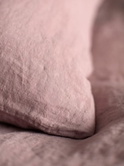 Secret Linen Store Vintage Rose 100% Linen Pillowcase - Image 4 of 5
