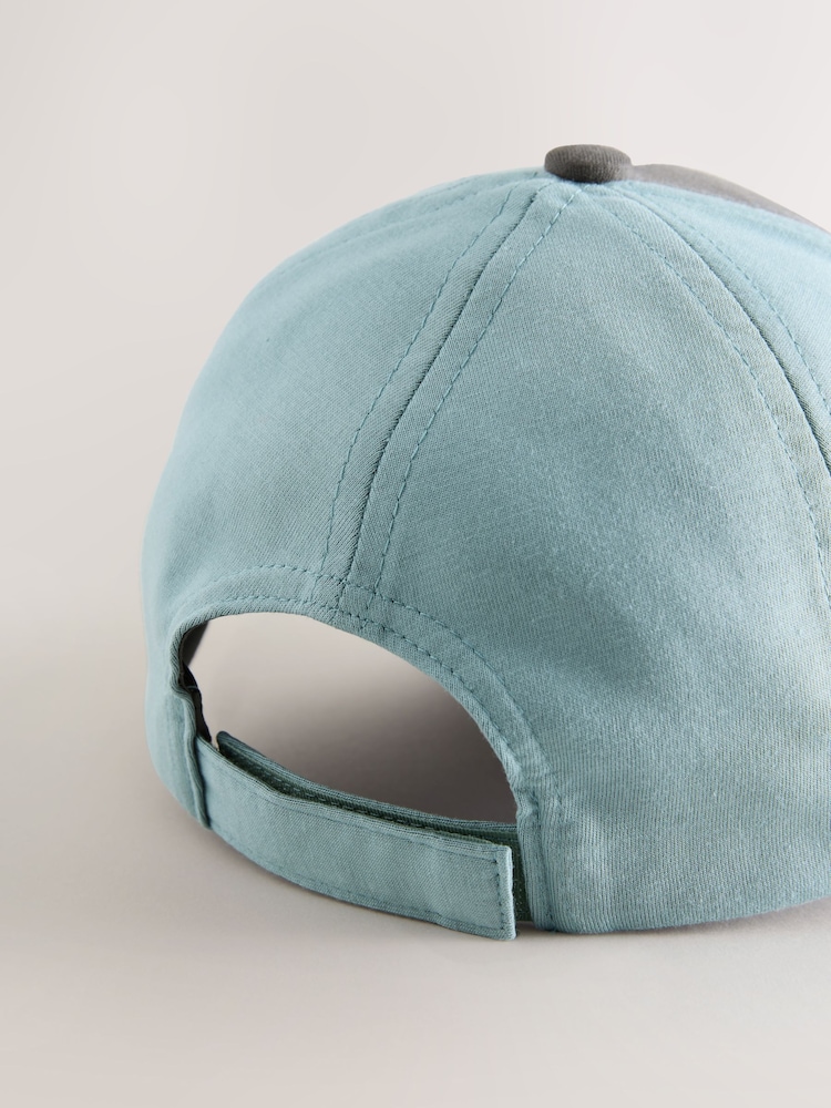 Blue/Grey LA Good Vibes Baseball Cap (1-13yrs) - Image 3 of 3 Blue/Grey LA Good Vibes Baseball Cap (1-13yrs) - Image 3 of 3