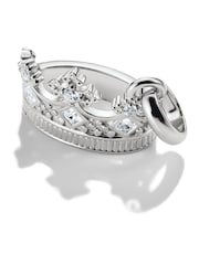 Thomas Sabo Silver Charm Connect Crown Pendant With Stones - Image 2 of 3