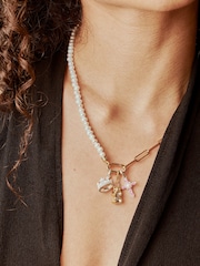 Thomas Sabo Silver Charm Connect Crown Pendant With Stones - Image 3 of 3